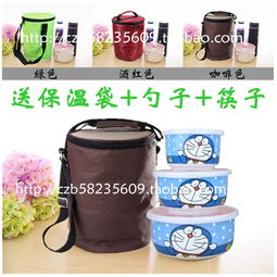 日用小百货新选择 陶瓷保鲜碗三件套与保温袋的实用魅力